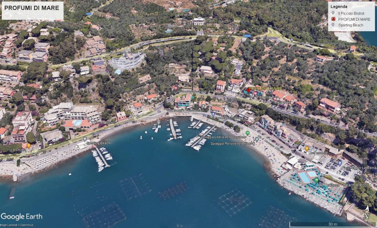 Apartament Profumi Di Mare Porto Venere Zewnętrze zdjęcie